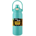 Portable Thermos with Straw 304 Stainless Steel Thermal Mug Tumbler Coffee Cup Sports Vacuum Flasks Cold and Hot Water Bottle