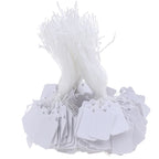 300Pcs Price Tags Label Tie String Strung Ticket Jewelry Merchandise Display Price Tags