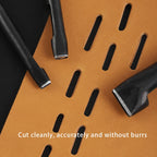 WUTA 1pc Basic Series Leather Oblong Belt Hole Puncher Oval Hole Strap Watch Band Heavy Duty Flat Hollow Punch DIY Craft Tools
