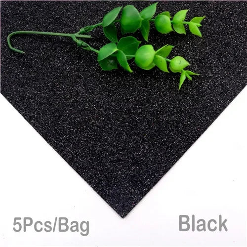 5Sheets 20*30cm Glitter Foam Paper Sparkles Paper for Children's Craft Activities DIY Cutters Handcraft Foam Paper Without Glue