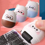 Messy Code Erase Roller Stamp Security Self-Inking Hide Privacy Seal Identity Information Theft Protection Privacy Eliminators