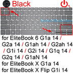 Keyboard cover for HP EliteBook 6 8 G2a G2i G1a G1q G1i 840 G11 G10 845 G9 X360 1040 G8 640 745 645 Silicone Protector Skin Case