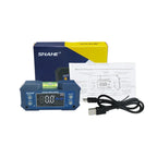 SHAHE Rechargable Digital Protractor Inclinometer Digital Angle Finder Level Box Angle Measuring Tools