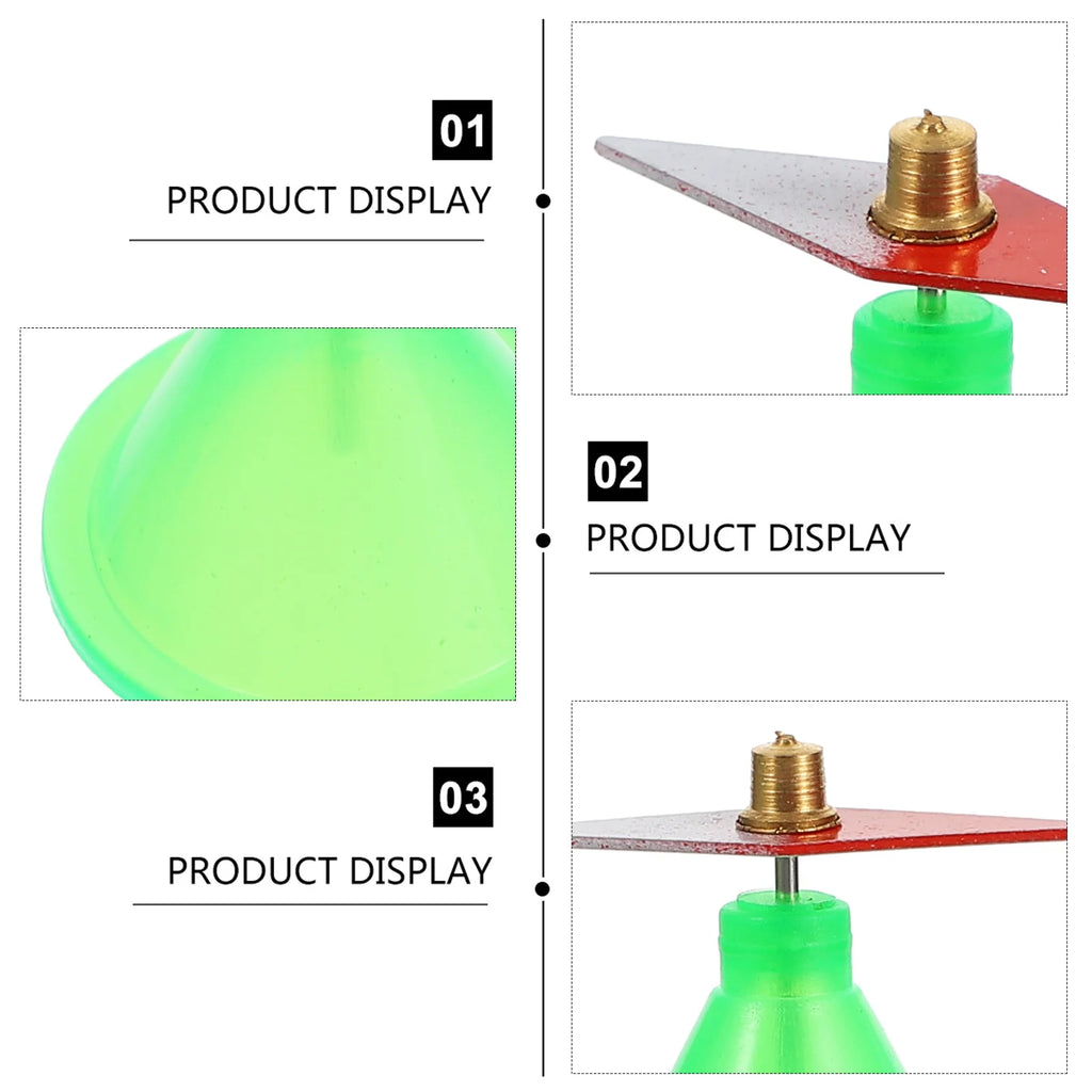 16 Pcs Plastic Small Magnetic Needle Mini Compass Field Teaching Instrument Educational Tool Direction Indicator For Laboratory