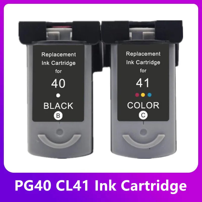 PG40 CL41 Compatible Ink Cartridge for Canon PG 40 41 PG-40 CL-41 for Printer IP1600 IP1200 IP1900 MP140 MP150 MX300 MX310 MP160