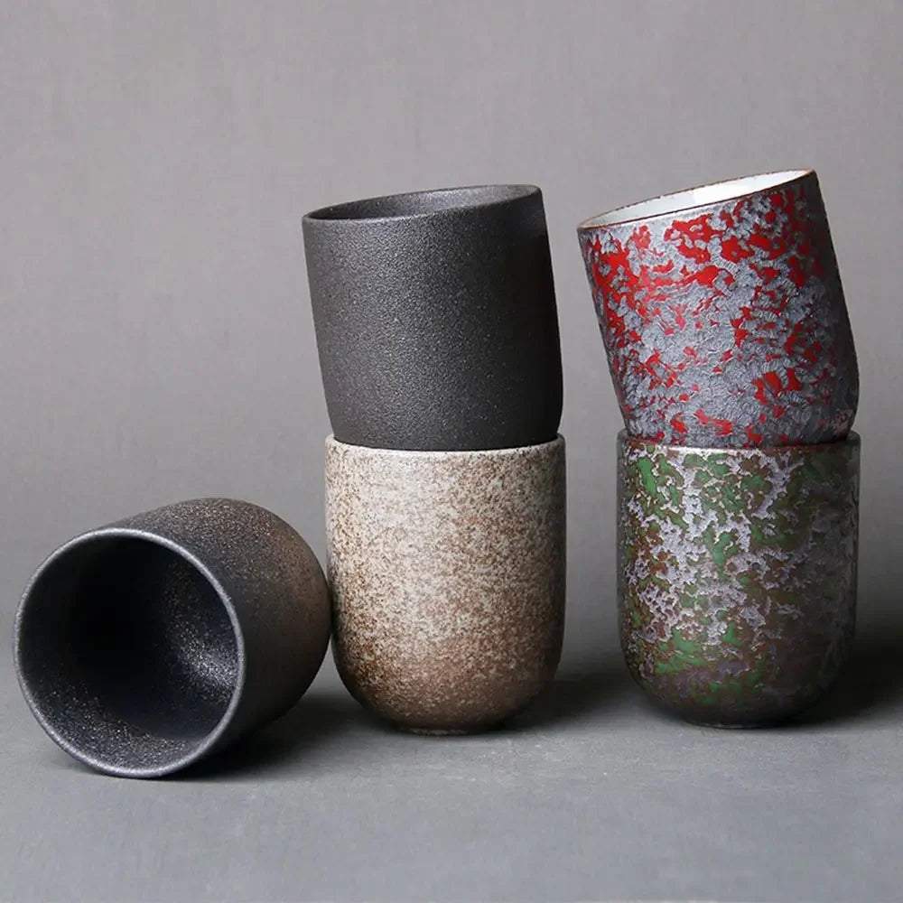 Ceramic 120ml Water Mugs Wine Mug Kung Fu Cups Porcelain Coffee Cup Tea Cups Water Cups Drinkware