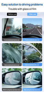 Auto Glass Polishing Liquid Light Scratch Cleaner High Gloss Film Remover Car Body Polish Spray for Windshield Shine Cleaner
