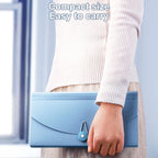 13 Pockets Expanding File Folder Accordion Document Organizer Check Receipts Bill Card Ticket Holder Expandable PP Wallet Case