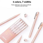 Pigment Liner Pigma Pen 0.1mm/0.03mm/0.05mm/0.5mm/1mm Different Tip Black Fineliner for Sketching Drawing Micron Ink Marker Pen
