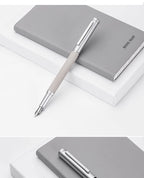 LT Hongdian Titanium Black Forest Pen Calligraphy Student Business Office Women Boxed 1850 Gift Ink Pen