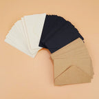 10/20/40/80PCS Gift Envelope Blank Mini Paper Window Envelopes Wedding Invitation Envelope Envelopes for Letters  Mailers