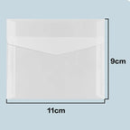 50pcs/lot Translucent Envelopes European Sulfuric Acid Paper Envelope for Wedding Invitation Business Supplies Giftbox Storage