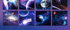50pcs Creative Square Star Sky Constellations Origami Paper Kid DIY Handmade Double-sided Coloring Fold Craft Paper Art Gift