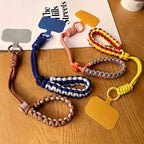 1Pc Cute Mobile Phone Lanyard Decoration DYM Can Be Carried Twist Rope Anti-loss Pendant Fashion Strong Wrist Short Straps Band