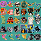 Kawaii Japanese Elf Anime Embroidery Key Fobs Key Tag Motorcycles Cars Backpack Chaveiro Keychain Fashion Keyring Friends Gifts