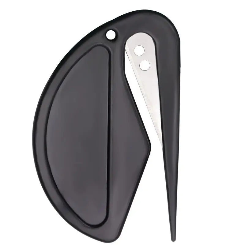 Plastic Mini Letter Opener Open Envelope Letter Opener Paper Cutting Art Knife Rope Cutter Rubber Band Cutting Wire Blade