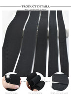 1/2/3/5M 10-80mm Black Elastic Band Nylon Rubber Bands At The Meter Apparel Sewing Bungee Cord Belt Spring Webbing Tape Supplies
