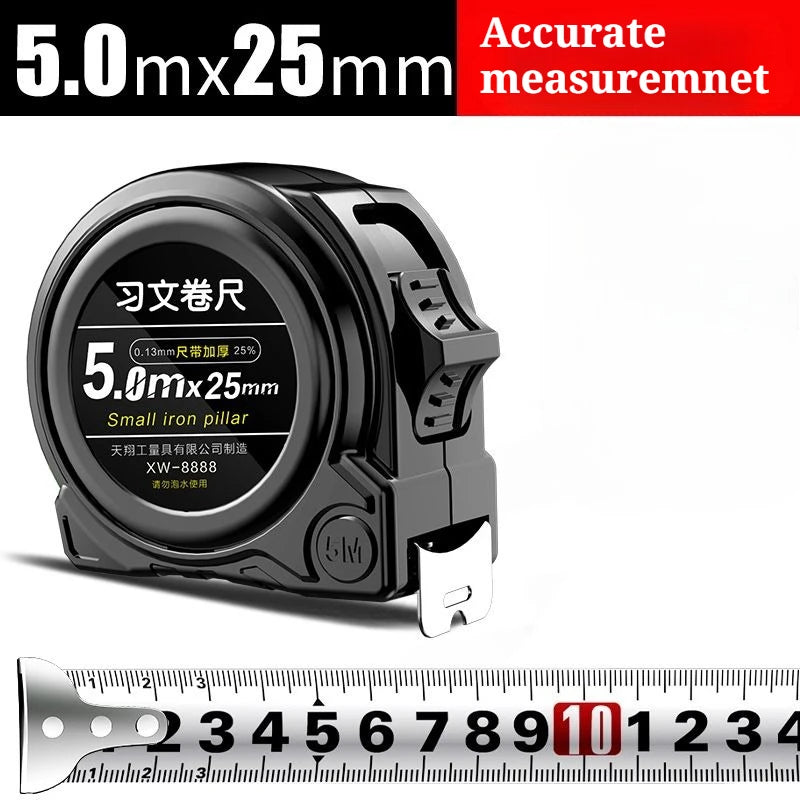 5M/7.5M/10M Premium Durable Tape Measure Extra-wide and Thick Steel Tape Measures for Home Renovation and Construction