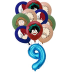 My Hero Academy Birthday Party Decoration Disposable Tableware Cup Tablecloth Balloon Backdrop Cake Topper Baby Shower Supplies