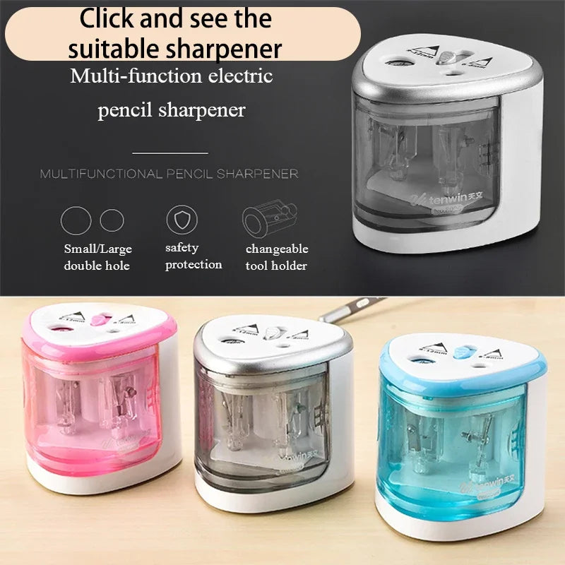 TENWIN Electric Pencil Sharpener Spare Blades knife for 8004 Sharpeners Replacement Core For Student School Supplies 8014&8015