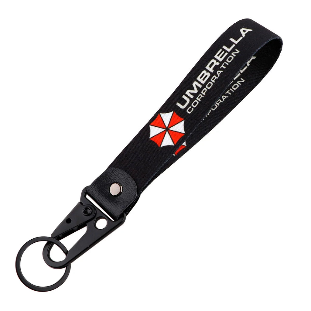 Umbrella Movie Wrist strap Cellphone lanyard Straps Clothing Keys Chain ID cards Holder Lanyards