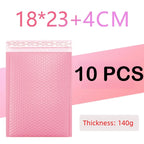 100/1 PCS Pink Poly Bubble Mailers Padded Envelopes Self Seal Padded Envelopes Gift Bags Packaging Envelope School Supplies