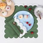 1PC Various Thick Embroidered Cloth Napkins Suitable for Home Weddings and Parties Reusable Customization
