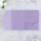 5pcs 18x13cm Pink Envelopes for Wedding Invitation Birthday Anniversary Thick Tri-Fold Envelope Greeting Card Pocket Envelope