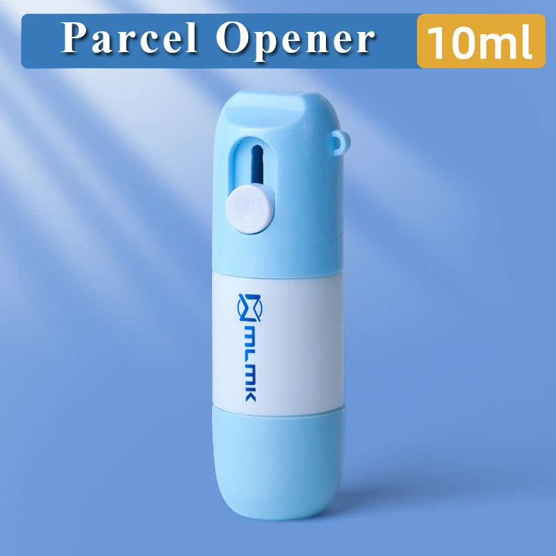 2 in 1 Thermal Paper Correction Fluid with Unboxing Knife Durable Home Anti Peep Identity Protection Fluid Eraser Stamp