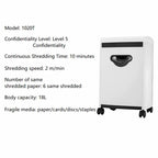 Upgrade Shredder High-power German Standard 5-level Confidential Manual Electric Office Low-noise Home 2m/min 18L Large-capacity