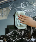 1-10pcs Microfiber Glass Cleaning Cloth Rag Lint-Free For Windows Car Kitchen Mirror No Trace Reusable Fish Scale Rag Polishing