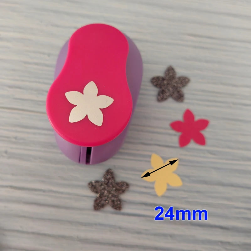 49mm 37mm 2.5cm 1.6cm Sakura Petal Craft Hole Punch Scrapbooking School Paper Puncher EVA Cutting Tool Child DIY Cutter