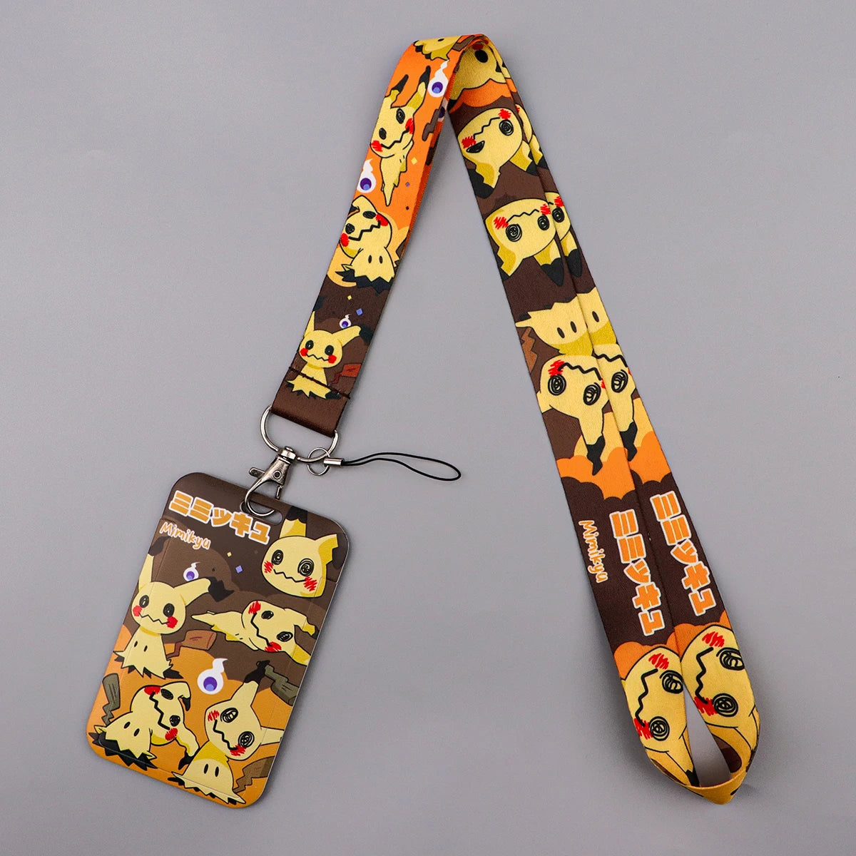 Japanese Anime Monsters Neck Strap Lanyard for Keys Keychain Badge Holder ID Credit Card Pass Mobile Phone Charm Accessories