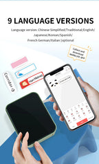 Marklife Thermal Label Printer D110 B21 P15 Mini Protable Bluetooth Adhesive Label Printer Maker For Gift/Diy Creative/Marking