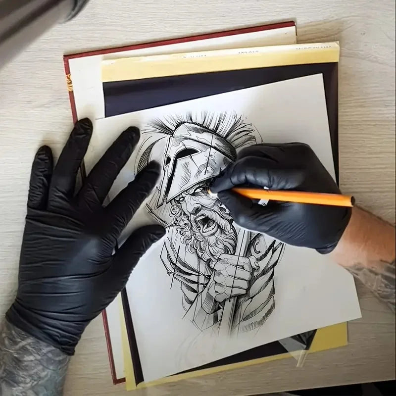 10Pcs Lot Tattoo Transfer Paper Tattoo Transfer Paper 4 Layer  A4 Size Tool Tattoo Copier for Tattooists Tattoo Supplies