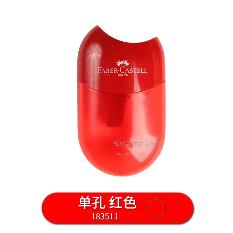 Faber Castell Pencil Sharpener Kawaii Single/Double Hole Pencil Cutter Sacapuntas Stationery Kids School Supplies Back to School