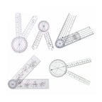0- 360 Degree Goniometer Angle Medical Spinal Angle Ruler Angle Inclinometer Ruler Protractor Angle Finder Measuring Tools New