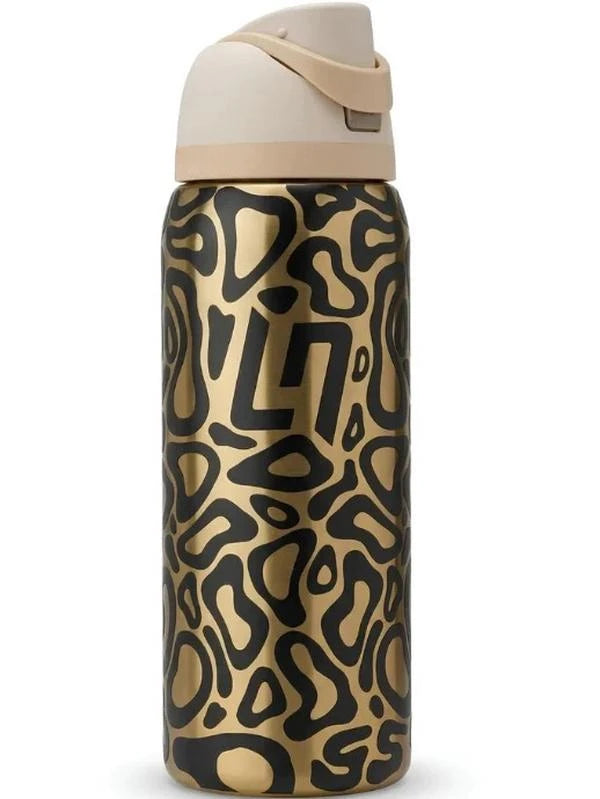 Stainless Steel Water Bottle 32oz Vacuum Insulated Water Bottle with Straw & Leak-Proof Lid Portable Handheld Vacuum Flasks