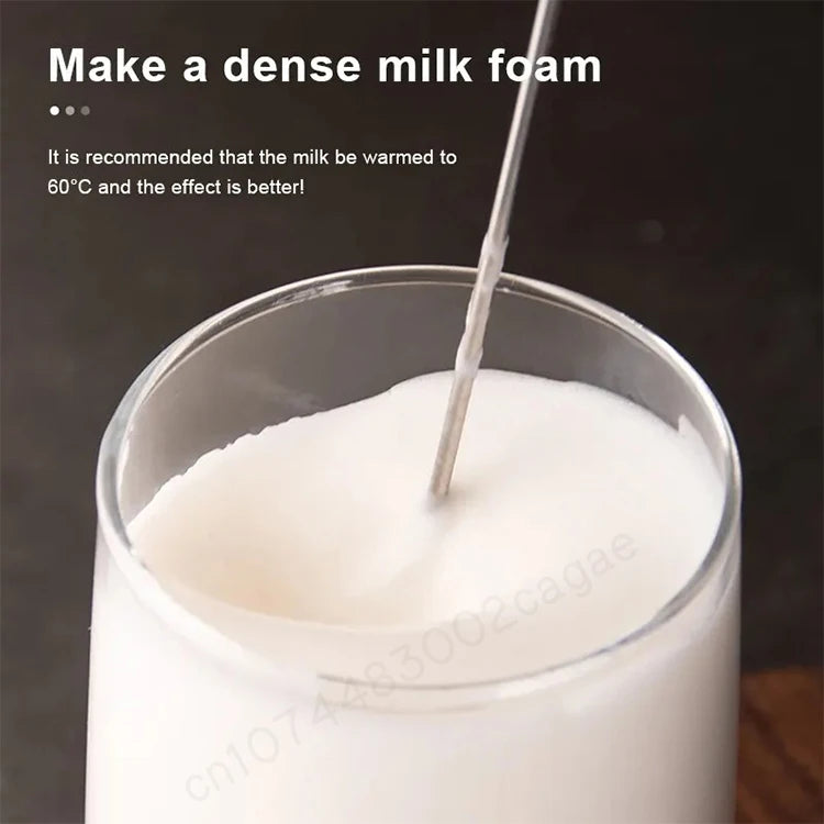 Electric Coffee Milk Foaming Mixer Coffee Creamer Whisk Handheld Egg Beater Froth Mixer Kitchen Automatic Kitchen Whisk Tools