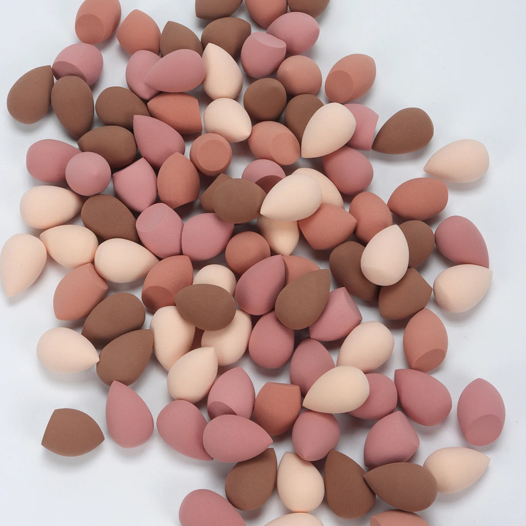 10/20/30/50/100Pcs Mini Makeup Sponge, Expands When Exposed to Water, Suitable for All Skin Types