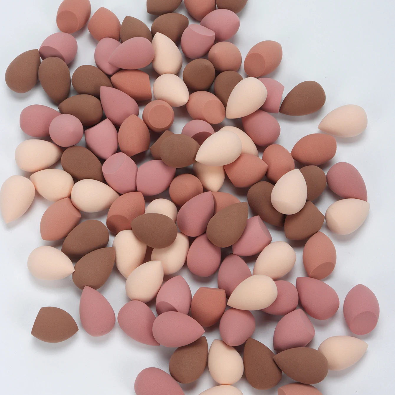 10/20/30/50/100Pcs Mini Makeup Sponge, Expands When Exposed to Water, Suitable for All Skin Types
