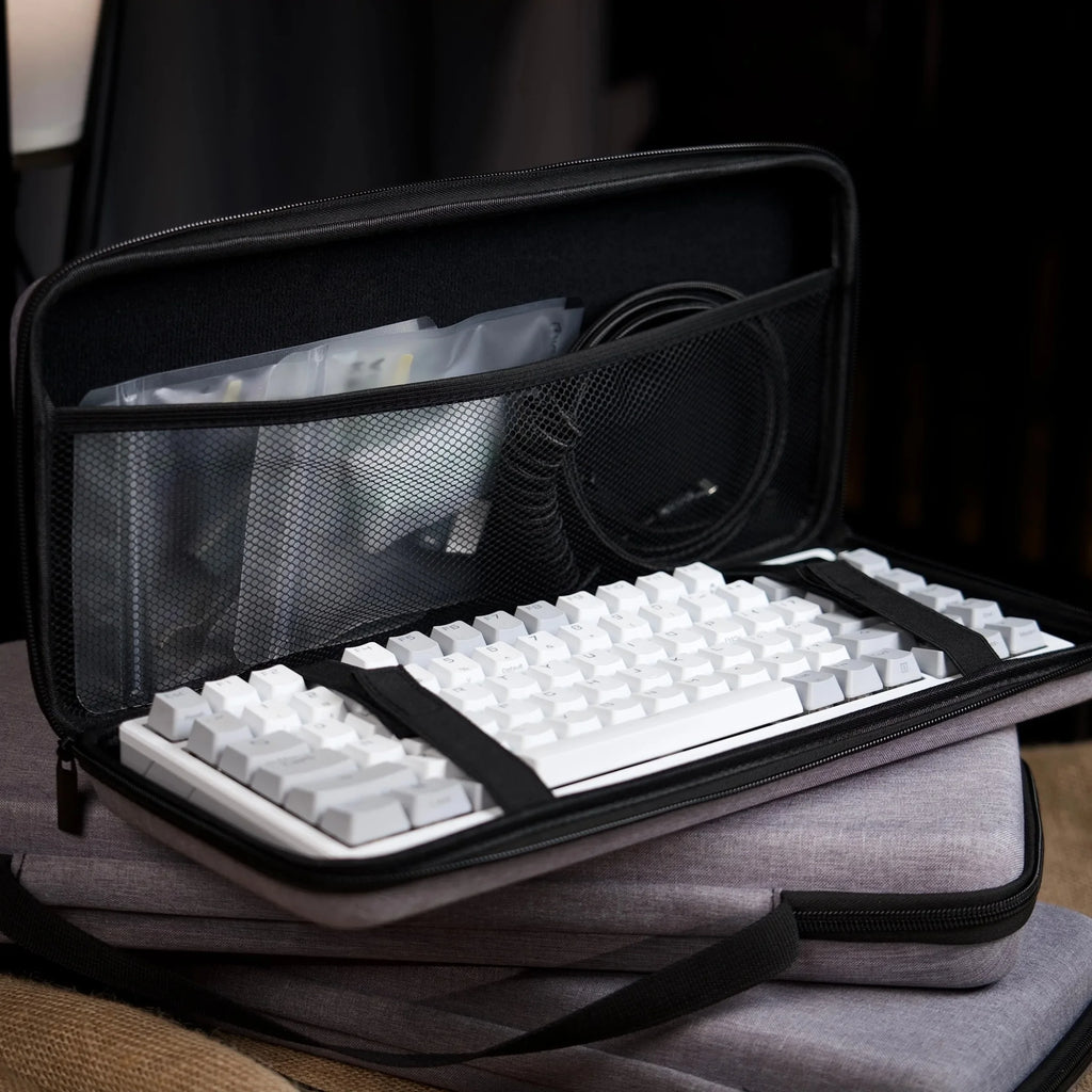 Keyboard Organizer Hard Case Keyboard Storage Bag Dustproof Protective Box 60 68 87 98 100 104 108 Mechanical Keyboard