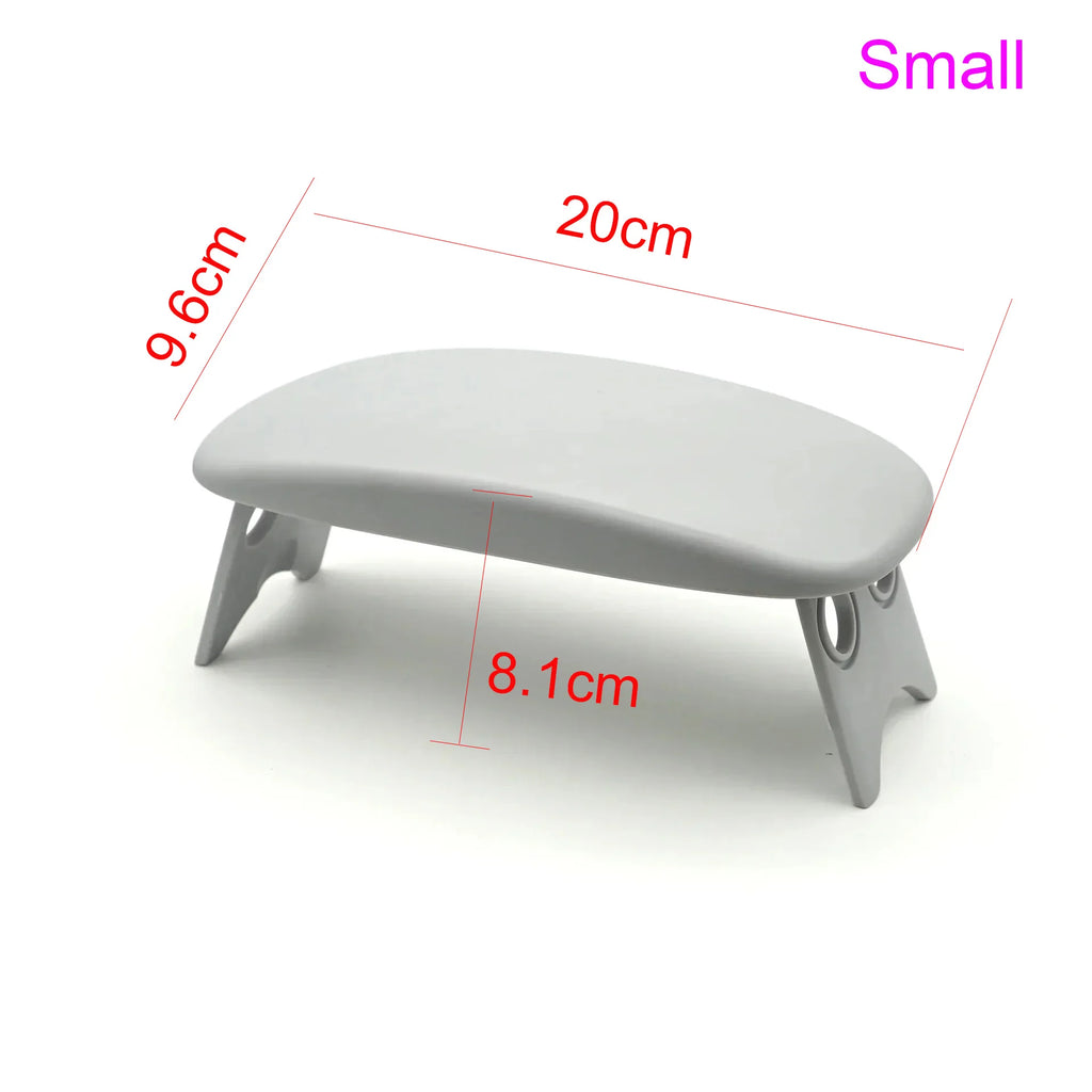 Folding Nail Hand Manicure Rest Arm Stand Pillow Cushion Holder Table Desk Armrest Sponge Support Mat Polish Tool Practice Salon