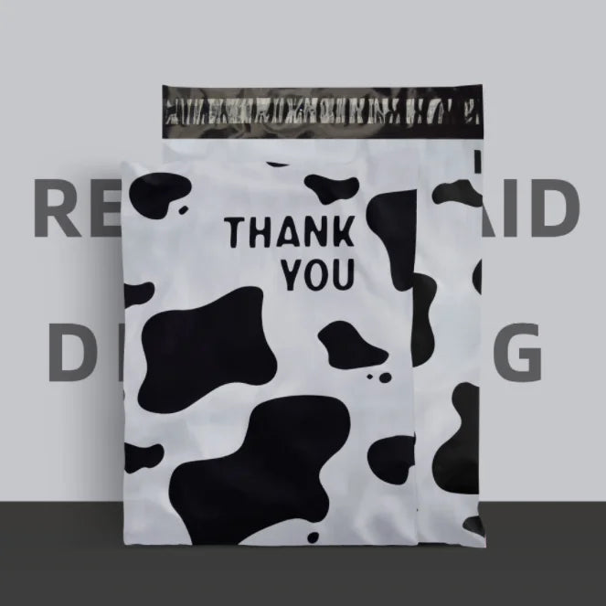 100PCS 10*13in Poly Mailer Adhesive Envelope Shipping Bag DIY Thick T-shirt Dresses Book Christmas Toys Gifts Packaging Pouches