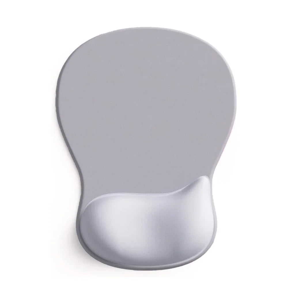 Ergonomic Gel Mouse Pad with Wrist Rest Support, Comfortable Gaming Mousepad with Non-Slip PU Base, Pain Relief Computer Desk Ma