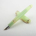 Jinhao 82 Fountain Pen Acrylic EF/F/M/Bent Nib Golden Trim with Converter Writing Pen