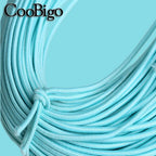 5 Meters 1mm 2mm 3mm Round Elastics Bungee Shock Cord Elastic Rope Rubber Band Strap String Cordon Shoelaces Sewing Accessories