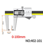 Premium External Groove Tip Digital Caliper Brake Disc Wear Measurement Tool Brake Pad Thickness Measurement Vernier Caliper