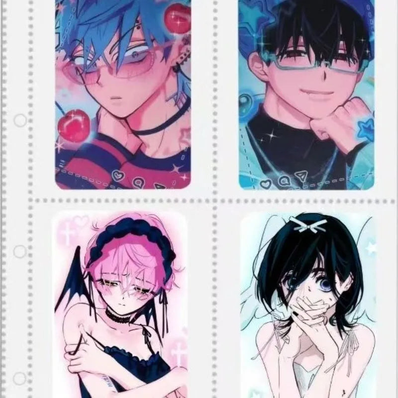 4Pcs/Pack High Guality Alien Stage TV Merch Fans Collection Character Cards Ivan Till Sua Mizi Valentine's Day Gift