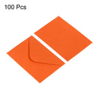 50/100Pcs Mini Paper Envelopes 10x7cm Mini Gift Greeting Card Business Card Envelope Western Envelopes for Wedding Invitation